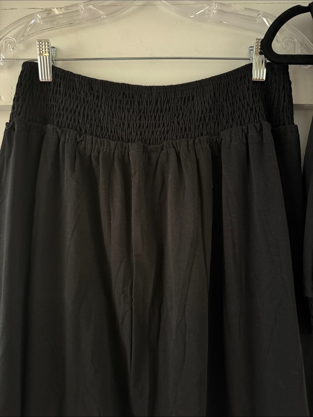 2 Piece Skirt Crop Top Black L Large Luvmania Brand NEW - Picture 3 of 14